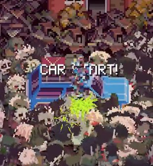 Death Road to Canada | Intentando arrancar el coche