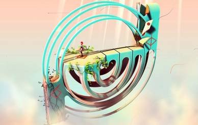 Euclidean Skies: combates por turnos en un cubo de Rubik
